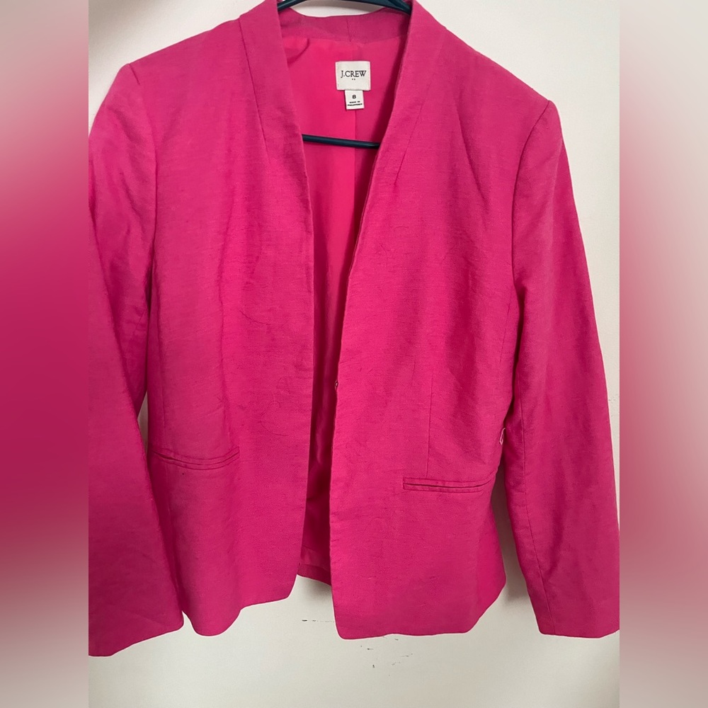 JCrew Women’s pink blazer